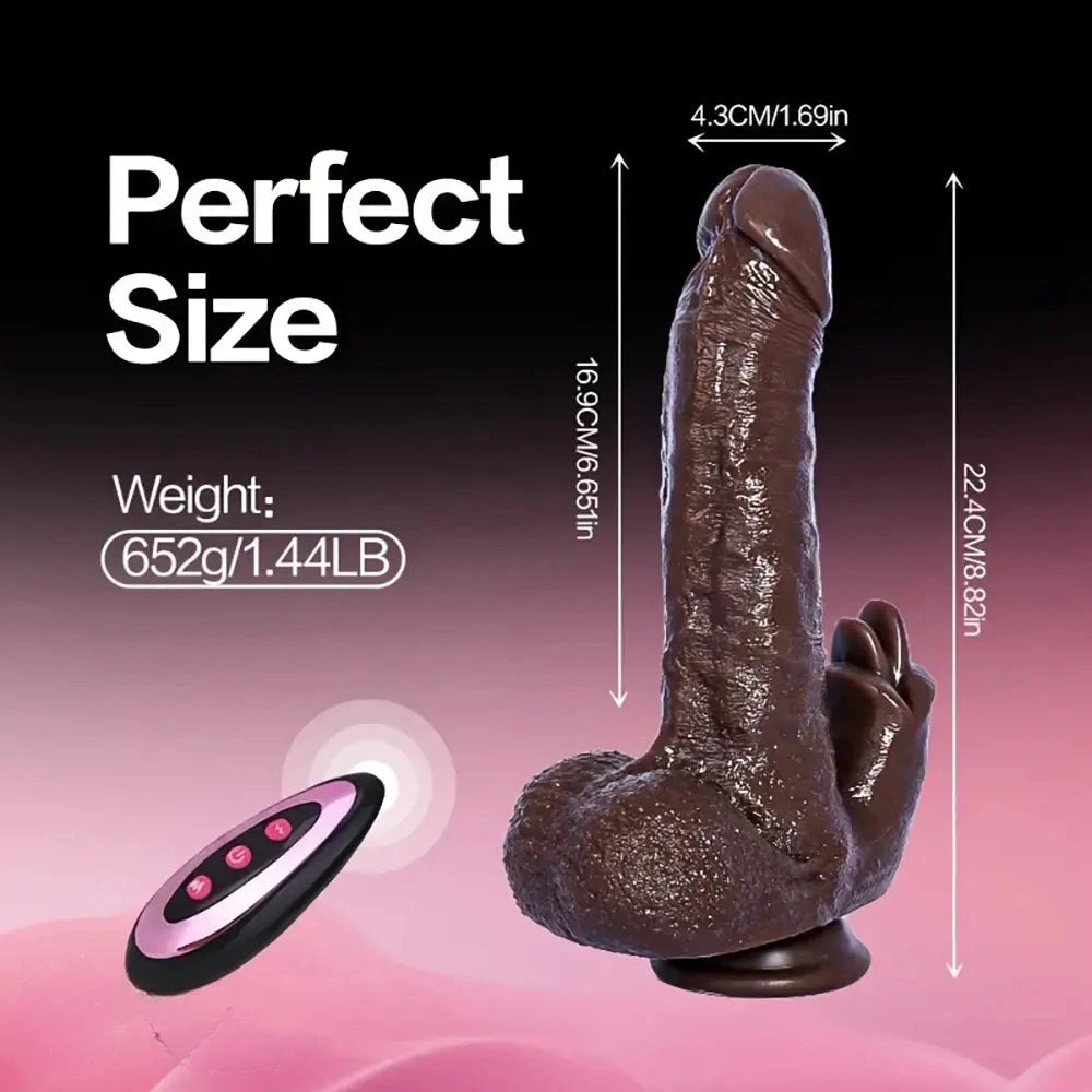 Coffee heating vibrating auto dildo, photo 2