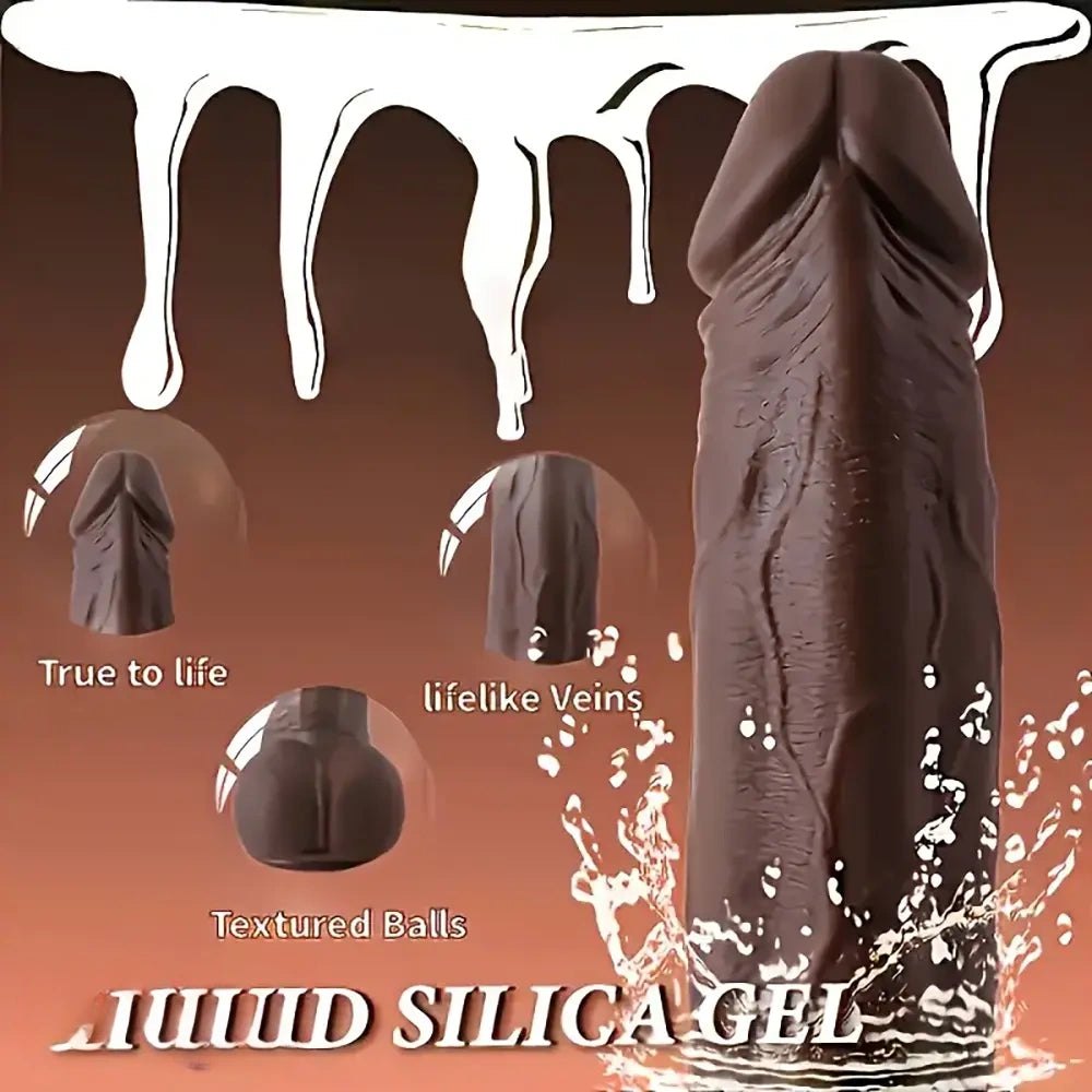 Heating vibrating thrusting dildo, photo 5