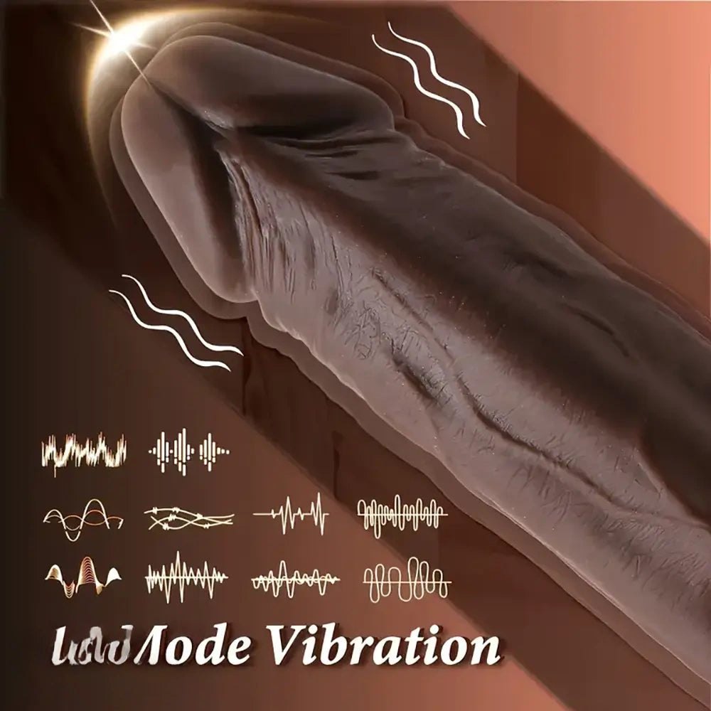 Heating vibrating thrusting dildo, photo 7