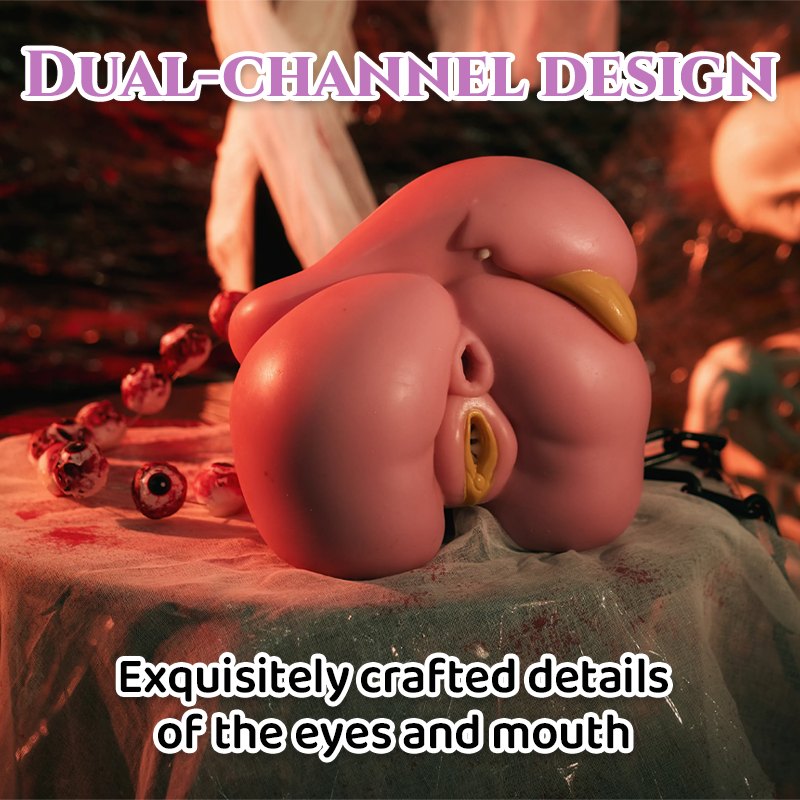 Pink monster fantasy butt torso doll, photo 6