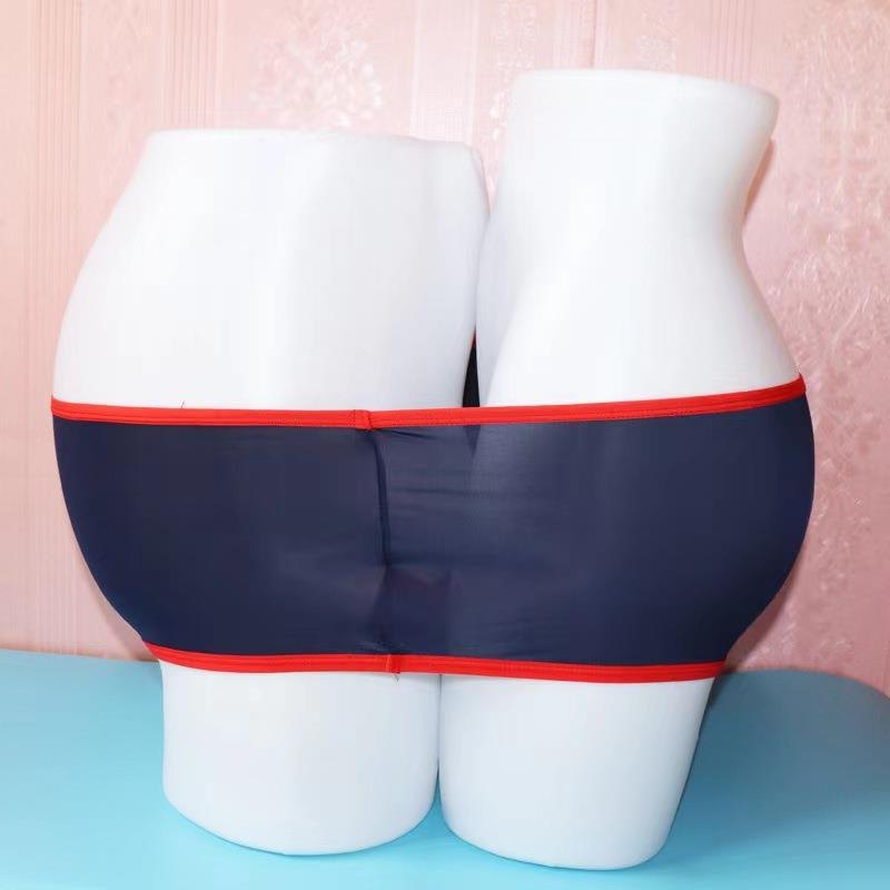 Navy Blue his hers connected couples thong lingerie