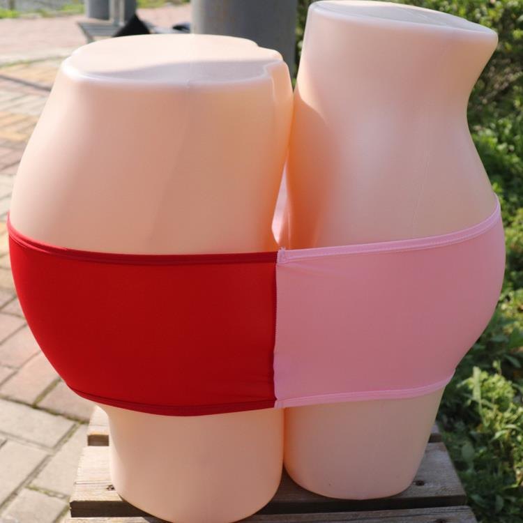 Pink Red his hers connected couples thong lingerie