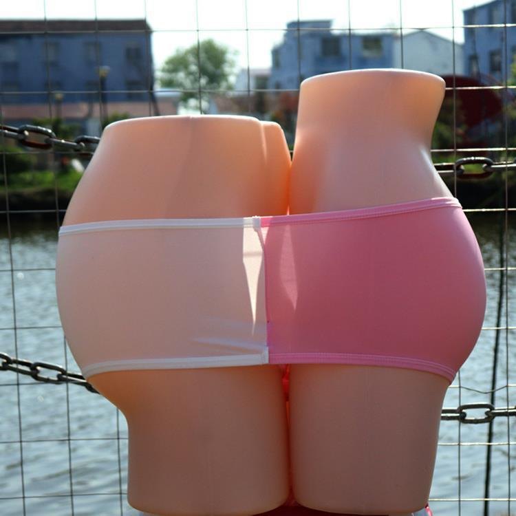 Pinkish White his hers connected couples thong lingerie