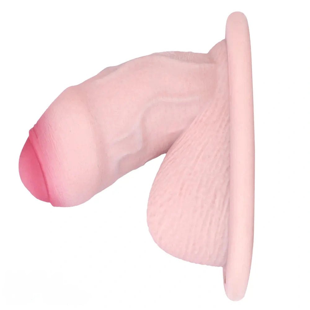 Flesh-tone hollow chastity masturbator sleeve, photo 7