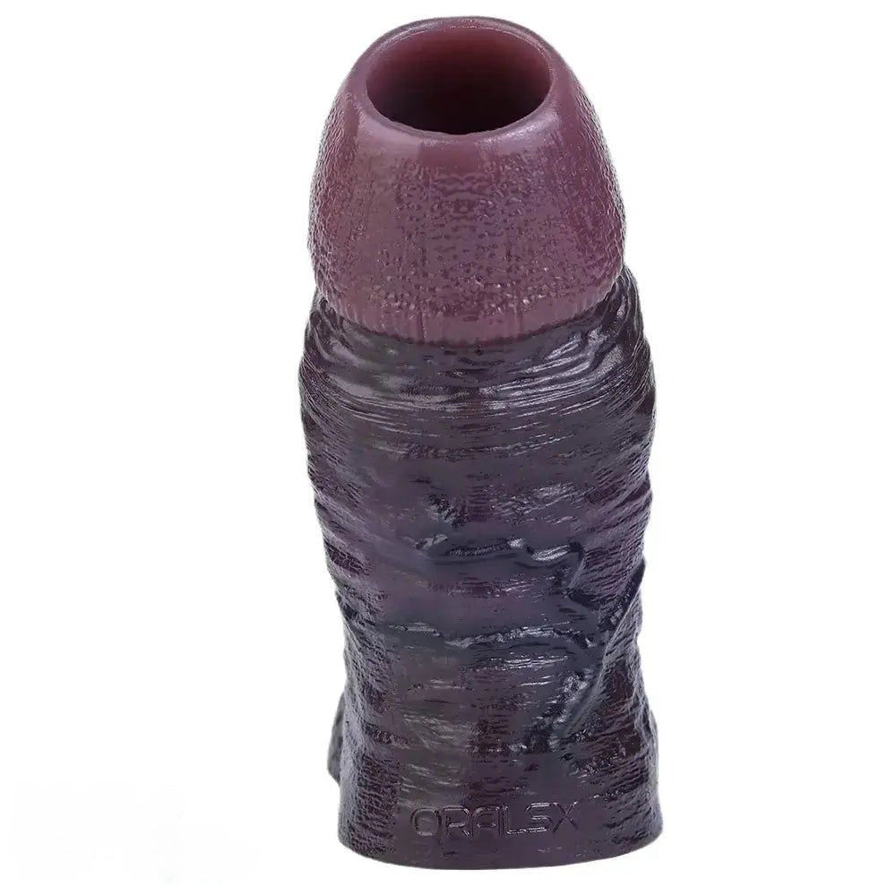 Coffee silicone hollow masturbation sleeve, photo 14