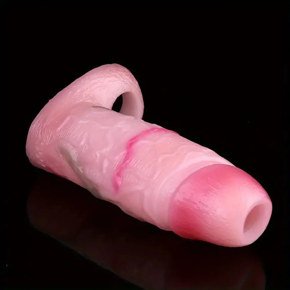 Hollow silicone penis sleeve, photo 10