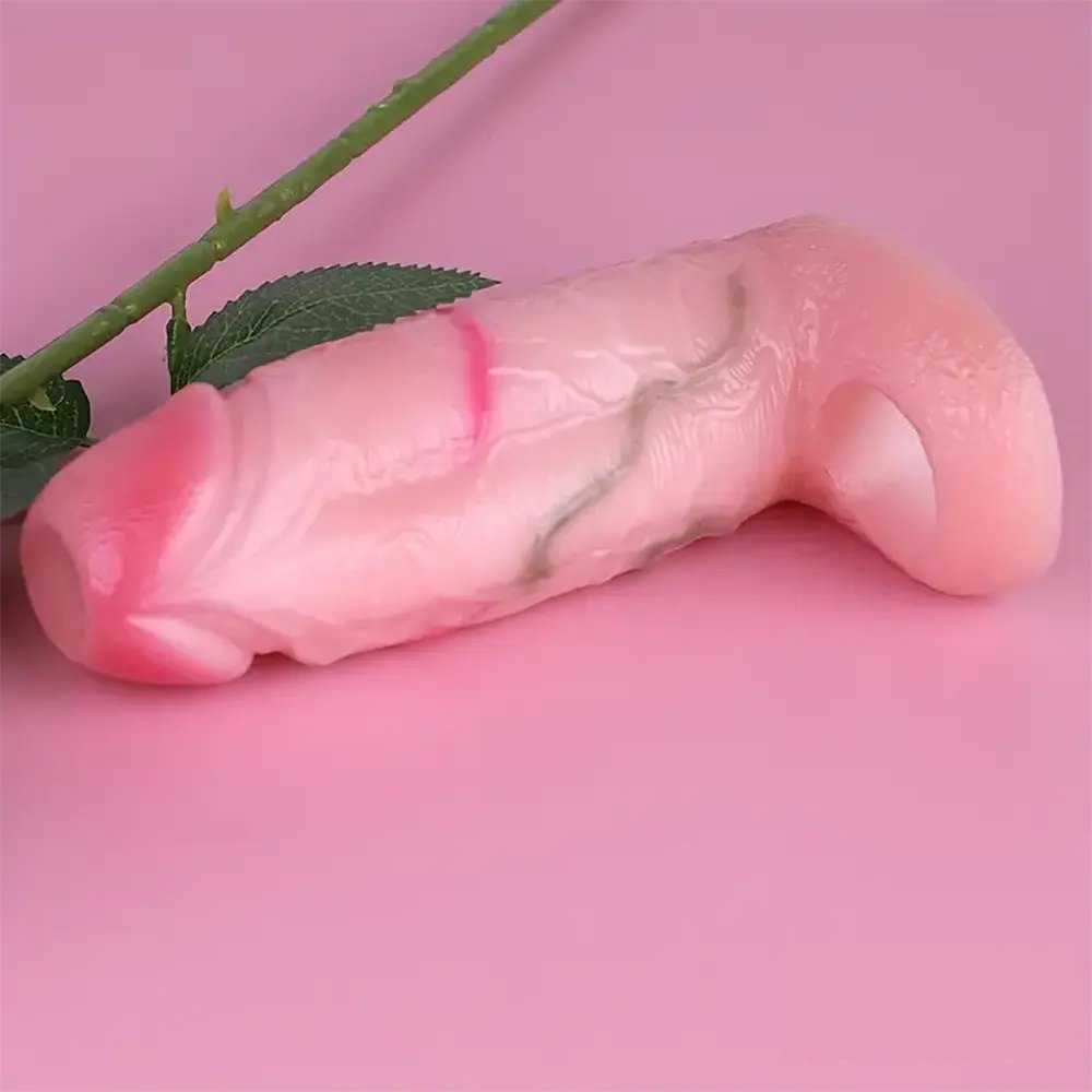 Hollow silicone penis sleeve, photo 4