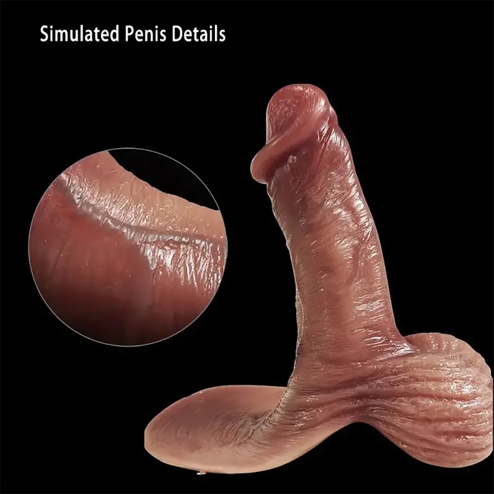 Flesh hollow silicone penis extender sleeve, photo 3