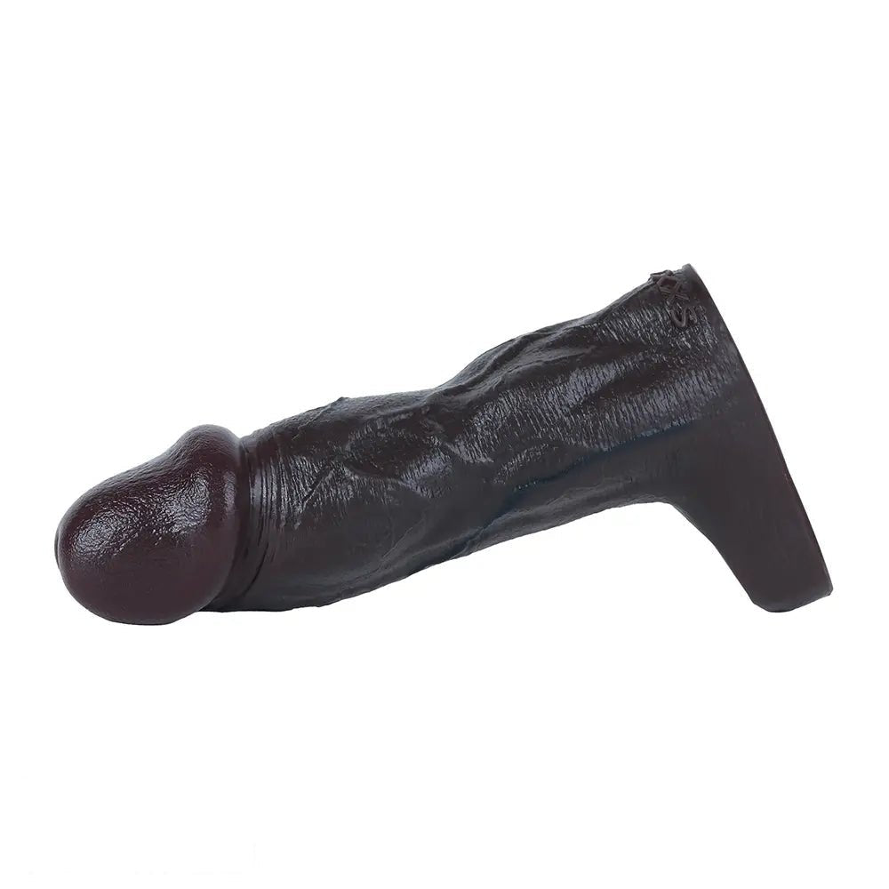 Coffee brown hollow realistic silicone sleeve, photo 11