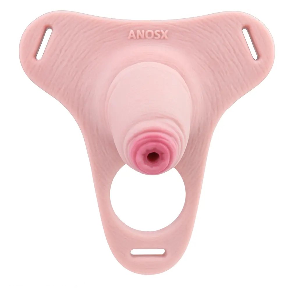 Flesh-tone hollow realistic penis sheath, photo 3