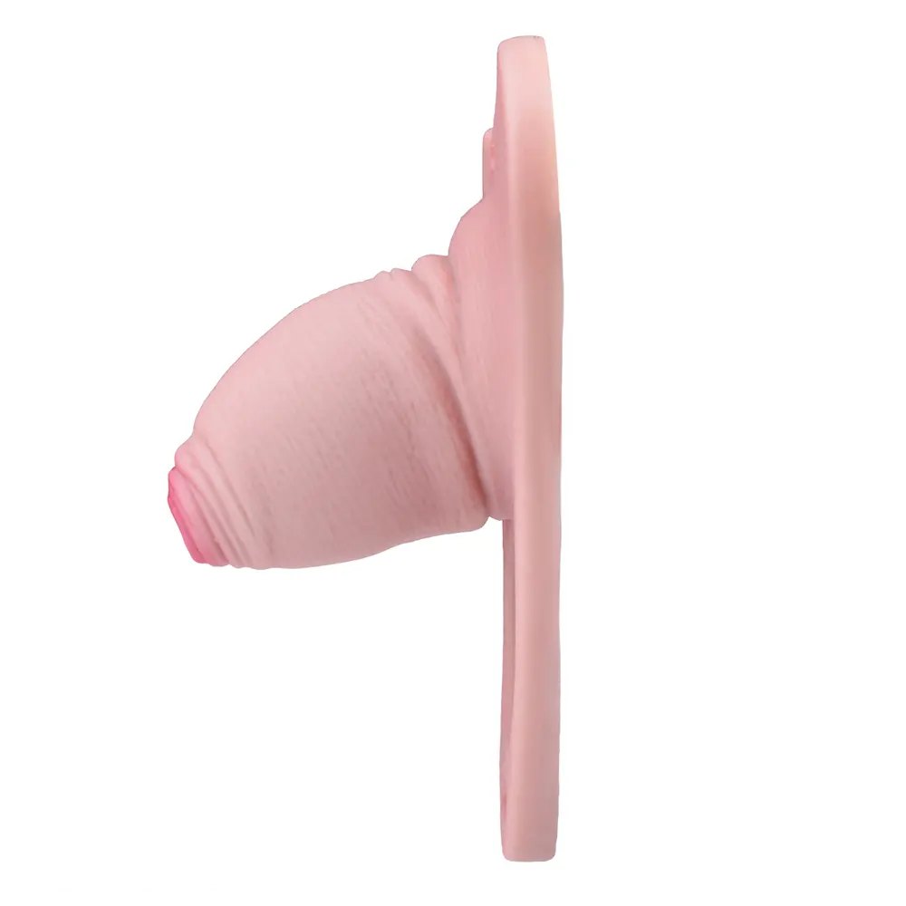 Flesh-tone hollow realistic penis sheath, photo 9