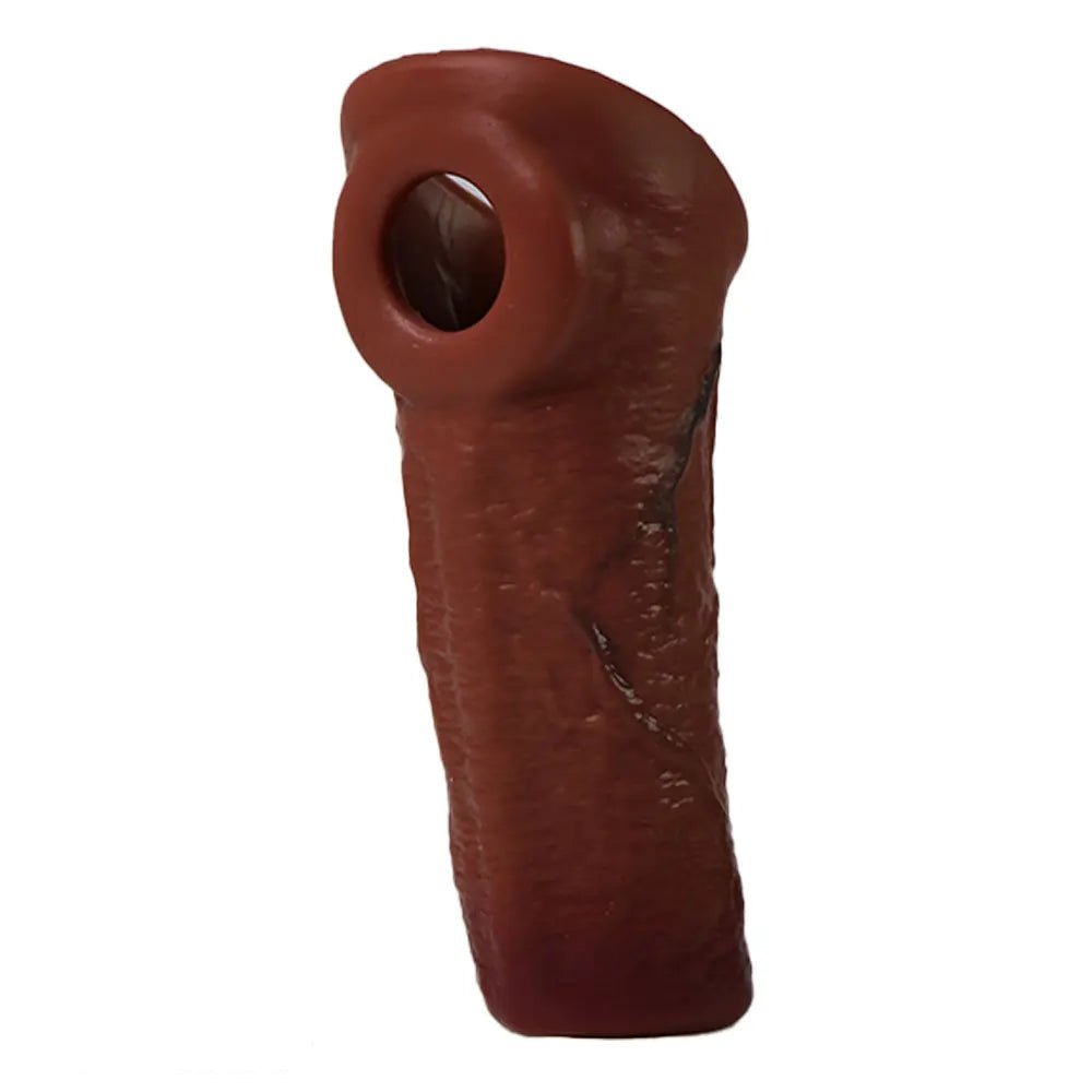 Hollow realistic silicone penis sleeve, photo 4