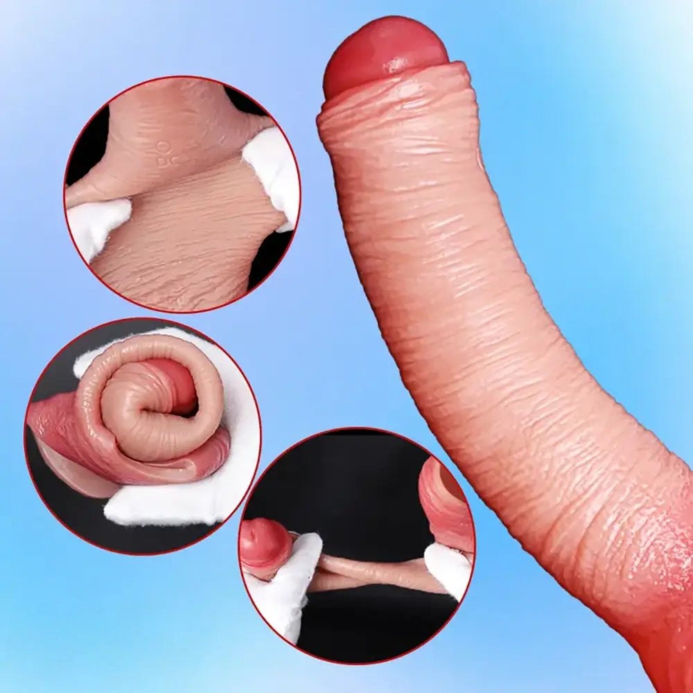 Flesh-tone hollow wearable dildo, photo 5