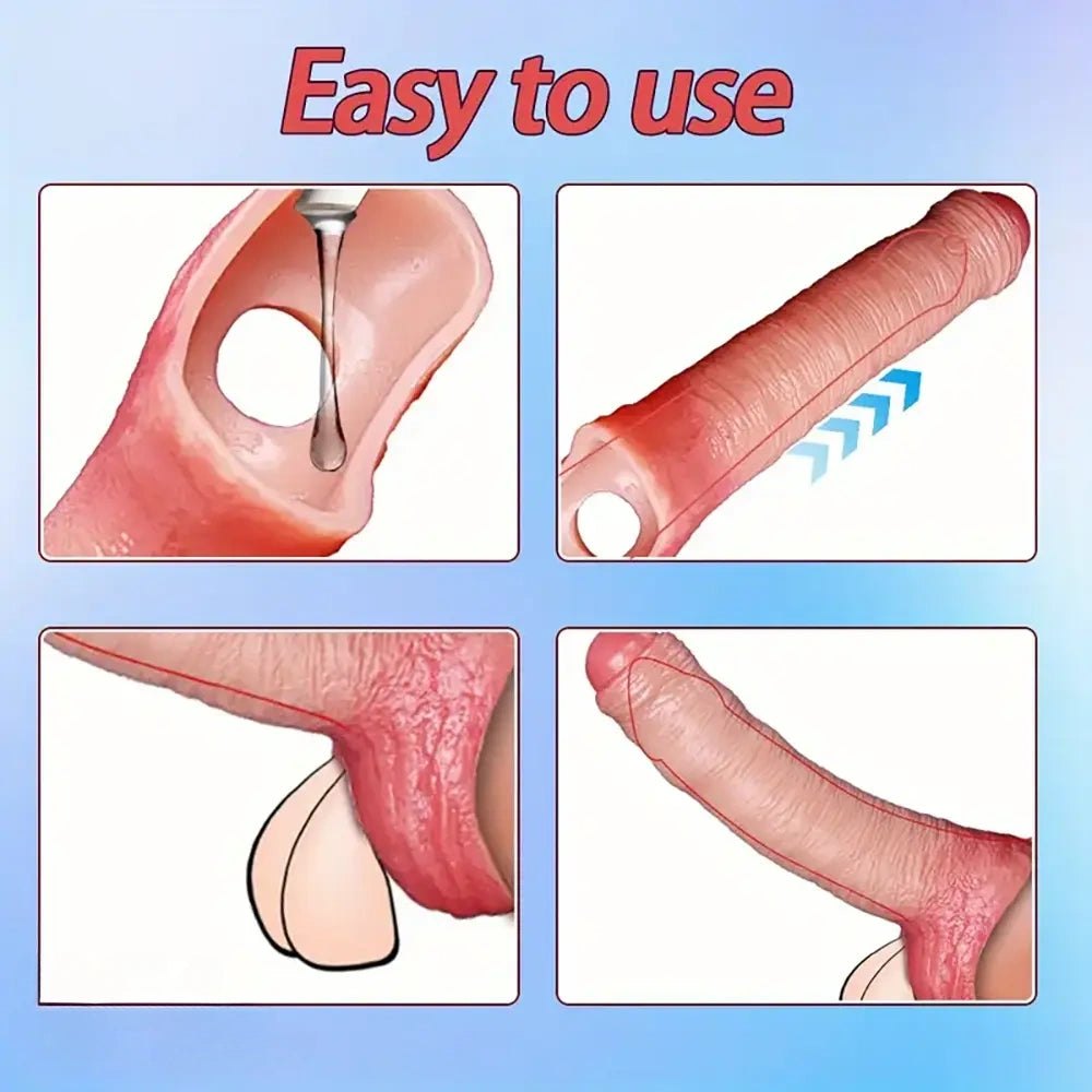 Flesh-tone hollow wearable dildo, photo 6