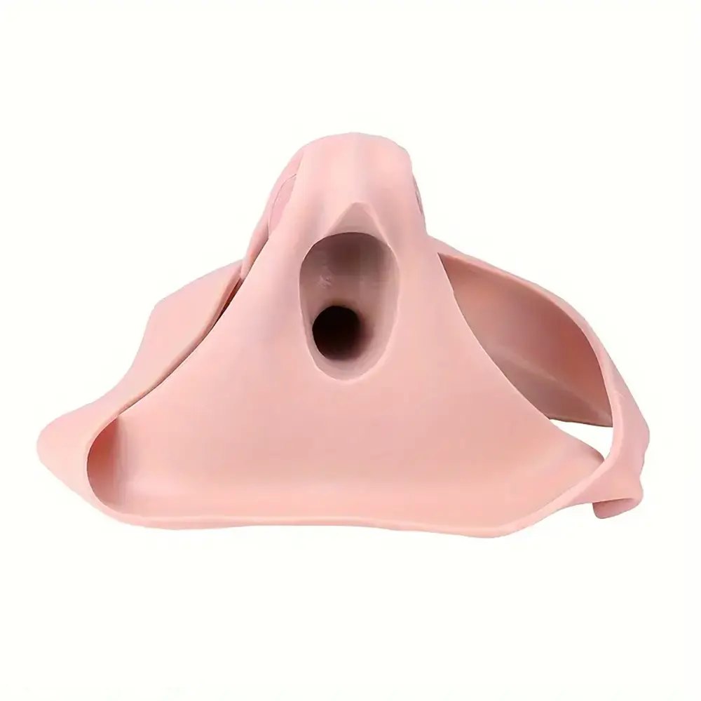 Flesh tone hollow strap-on dildo brief, photo 8