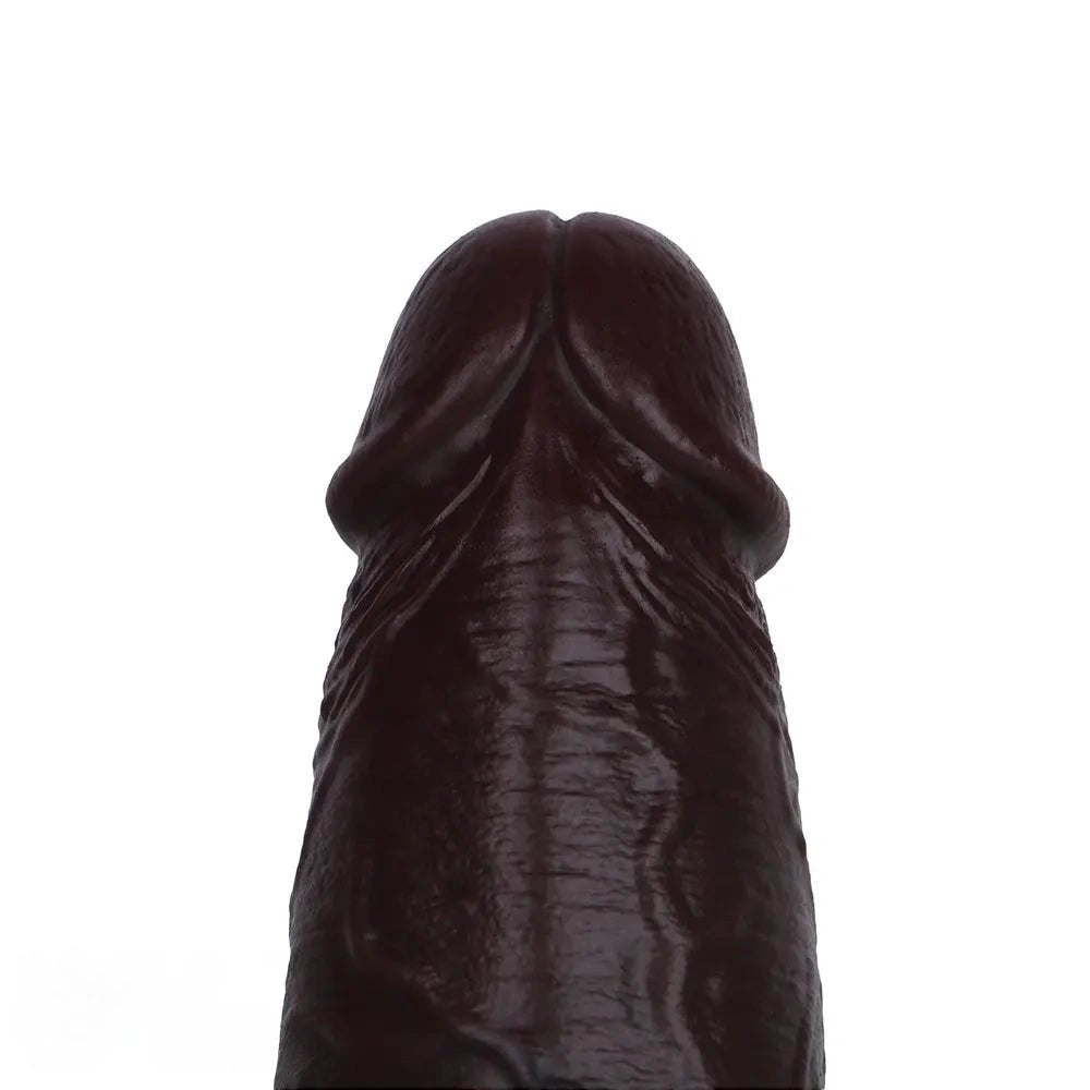 Coffee hollow strap-on sleeve dildo, photo 9