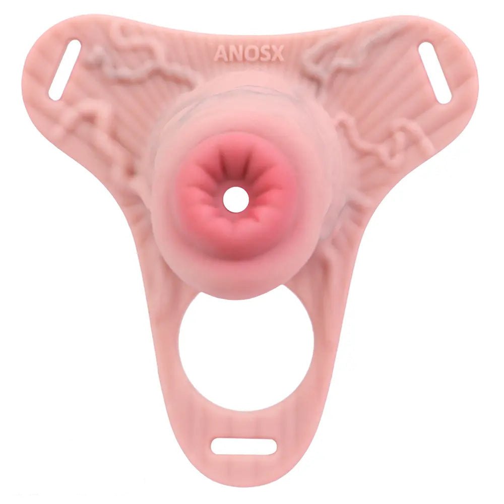 Hollow silicone strap-on dildo, photo 12