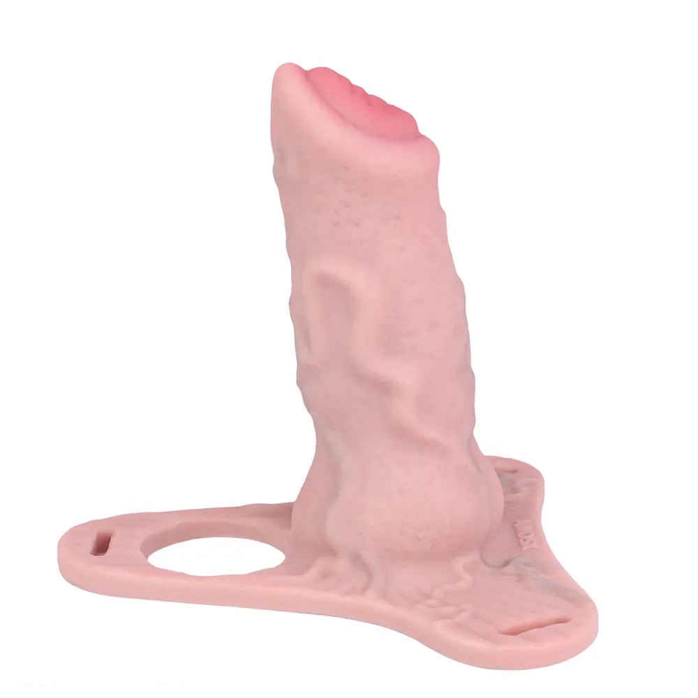Hollow silicone strap-on dildo, photo 16