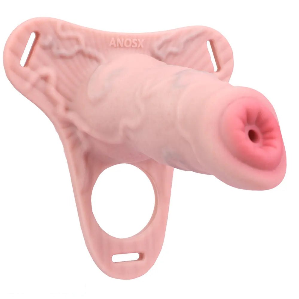 Hollow silicone strap-on dildo, photo 2