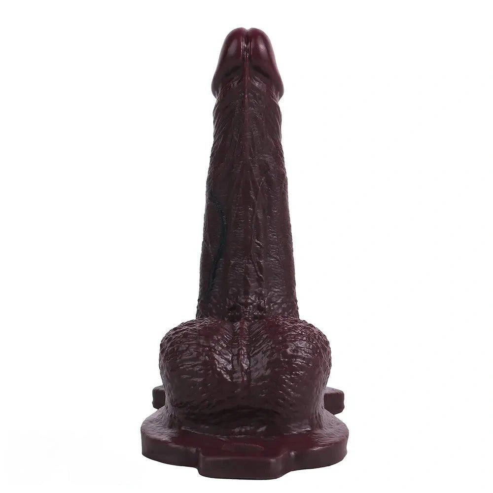 Coffee hollow strap-on dildo, photo 7