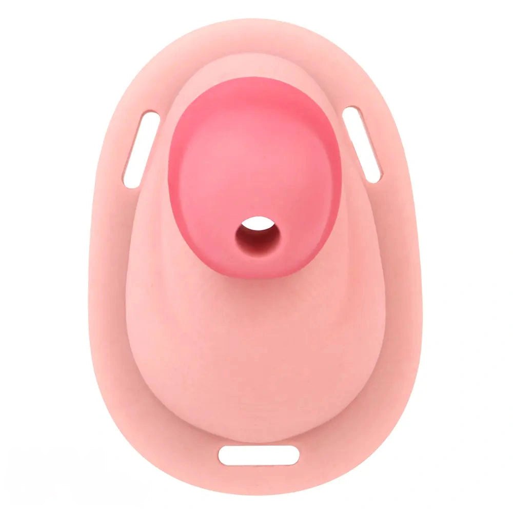 Flesh silicone hollow strap-on harness compact, photo 12