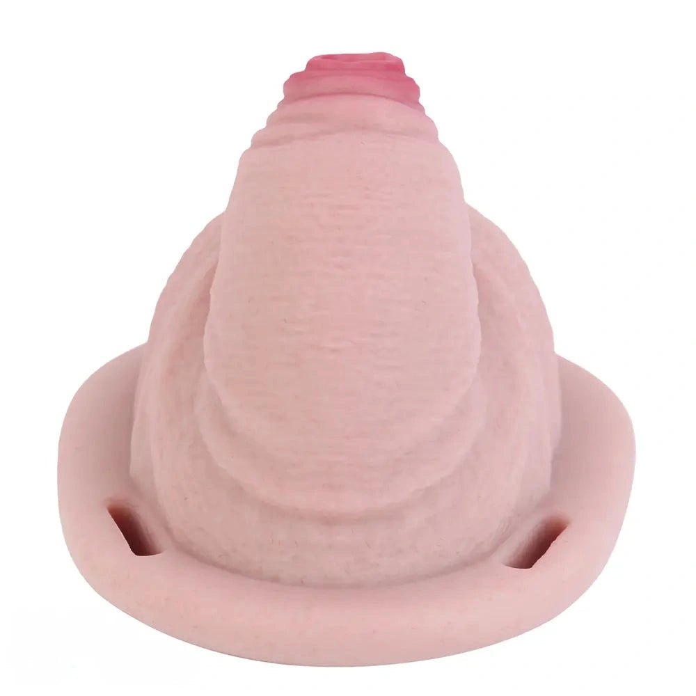 Flesh silicone hollow strap-on harness 5 in, photo 11