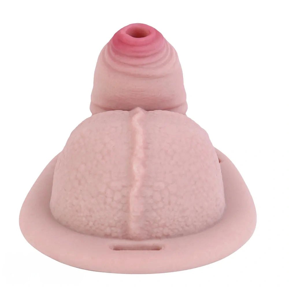 Flesh silicone hollow strap-on harness 5 in, photo 7