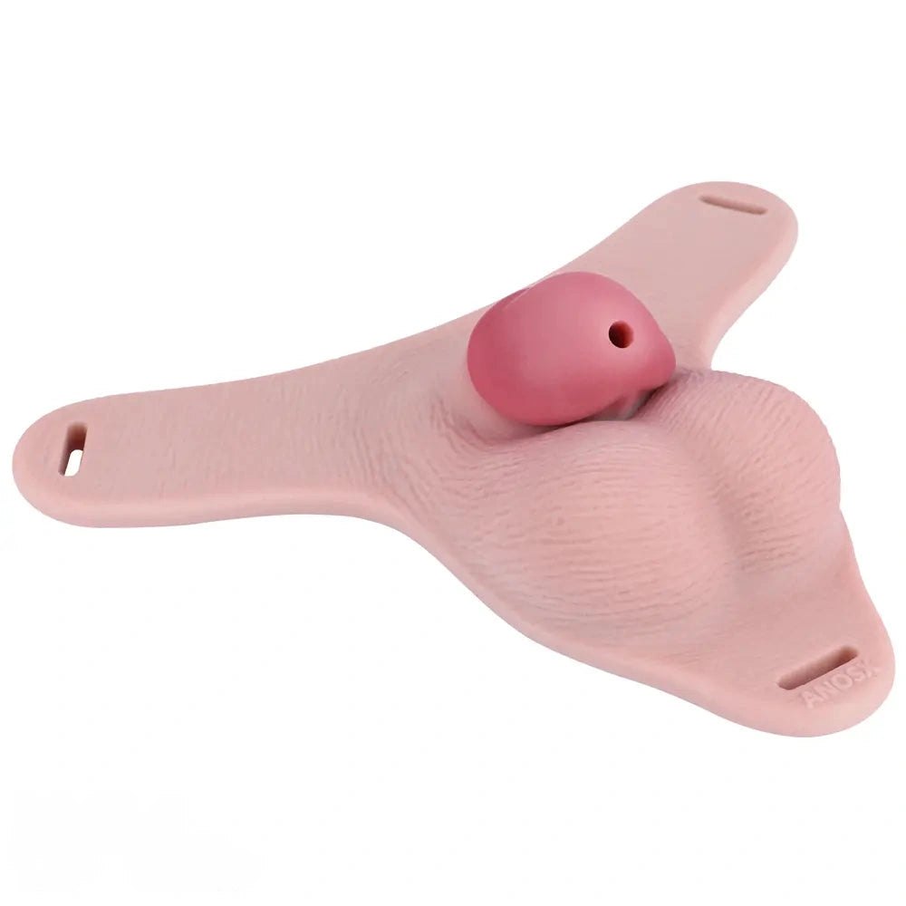 Flesh silicone hollow strap-on harness, photo 10