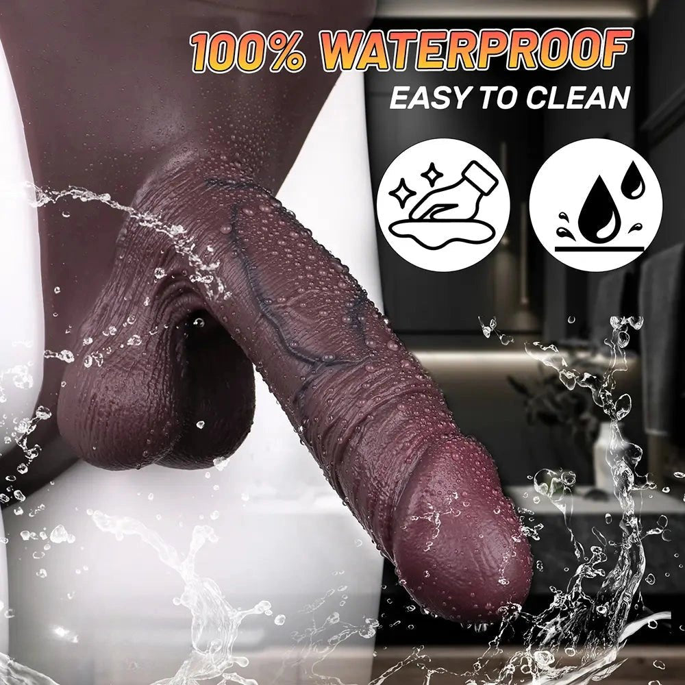 Coffee tone strap-on harness dildo, photo 4