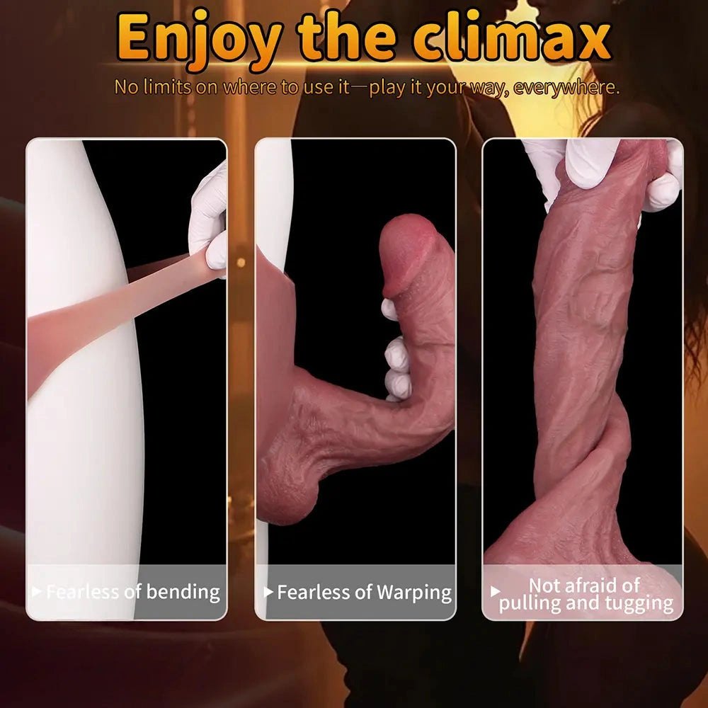 Flesh hollow strap-on penis sleeve, photo 10