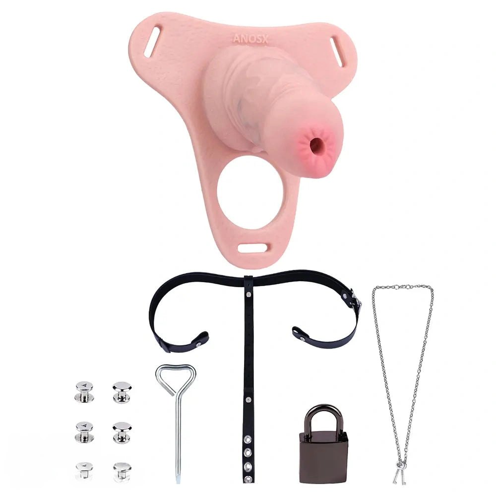 Hollow realistic strap-on sheath, photo 18