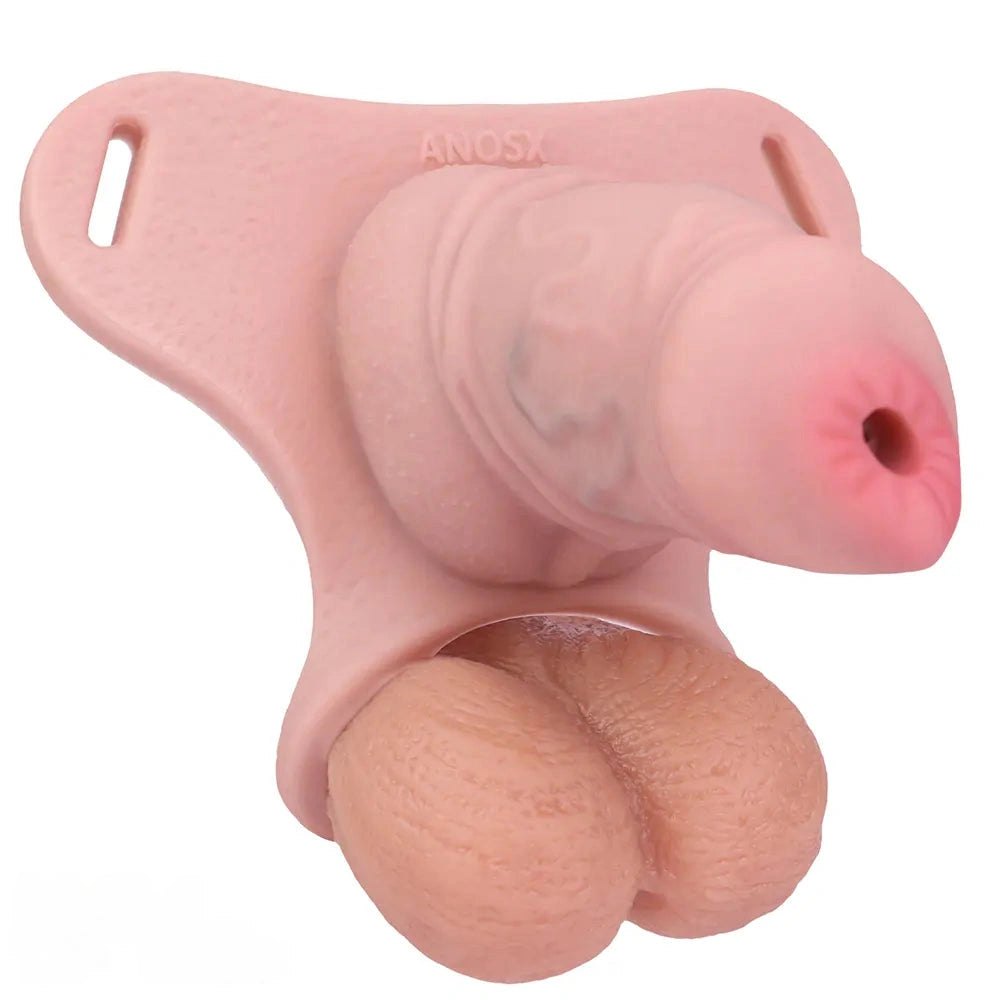 Hollow realistic strap-on sheath, photo 4
