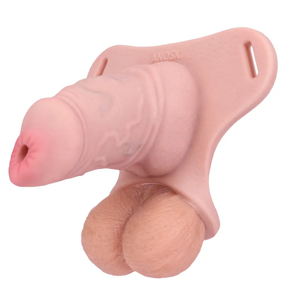 Hollow realistic strap-on sheath, photo 9