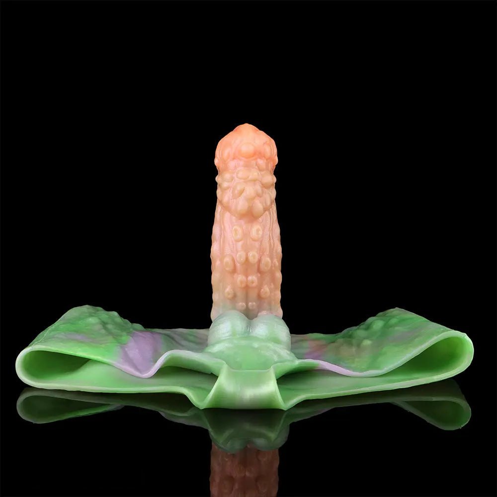 Hollow silicone strap-on dildo, photo 14