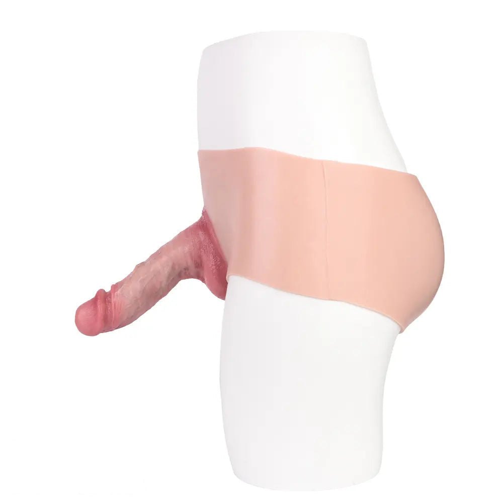 Flesh tone hollow strap-on sleeve, photo 2