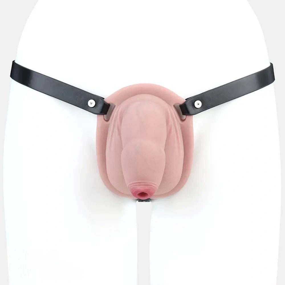 Flesh hollow wearable silicone sleeve, photo 10