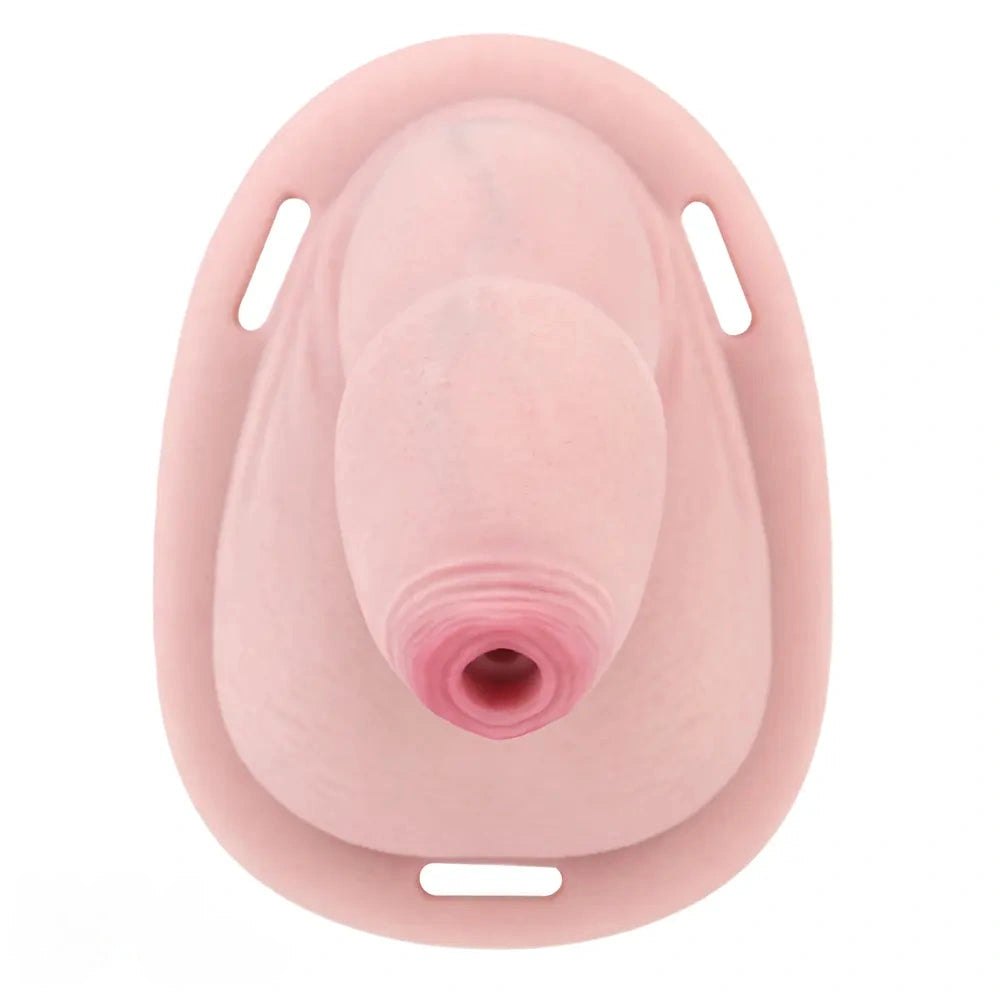 Flesh hollow wearable silicone sleeve, photo 11