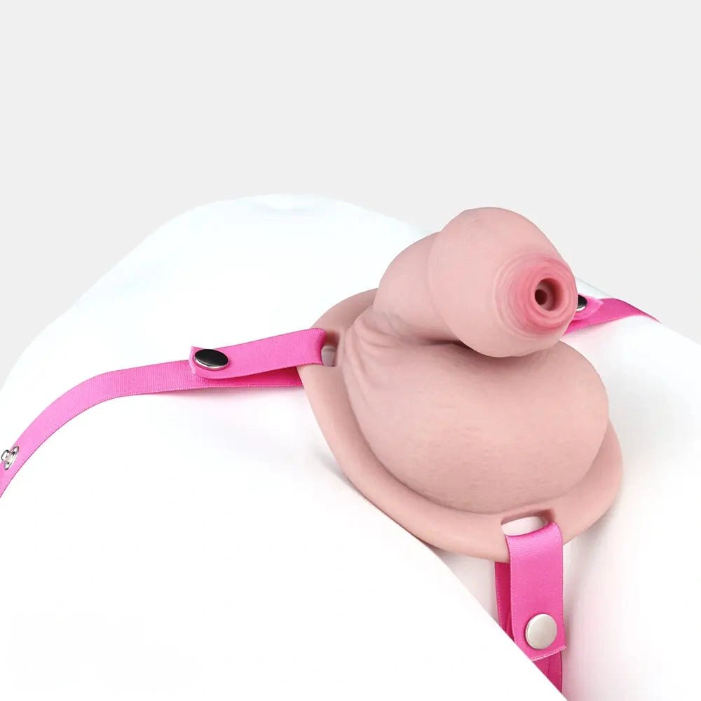 Flesh hollow wearable silicone sleeve, photo 12
