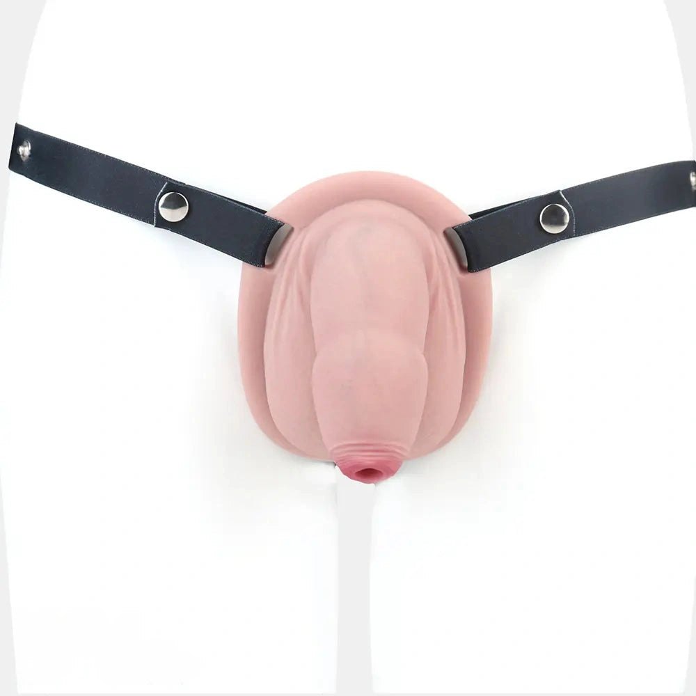 Flesh hollow wearable silicone sleeve, photo 7