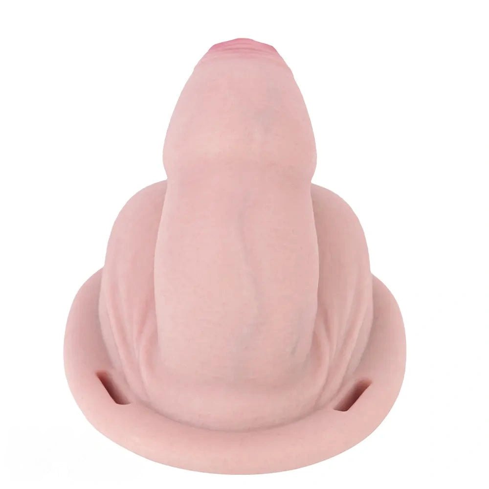 Flesh hollow wearable silicone sleeve, photo 8