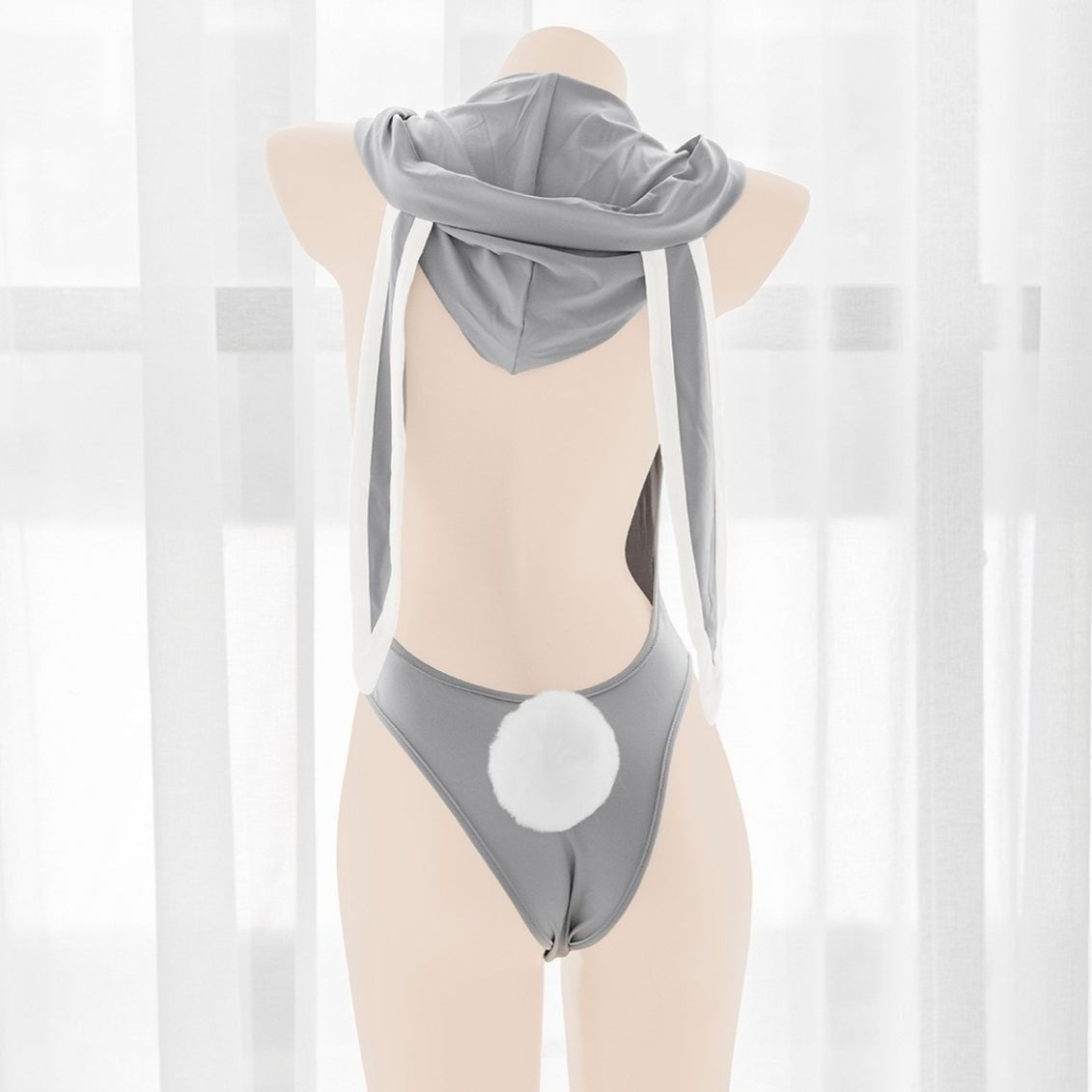 Hooded zip up bodysuit, photo 3