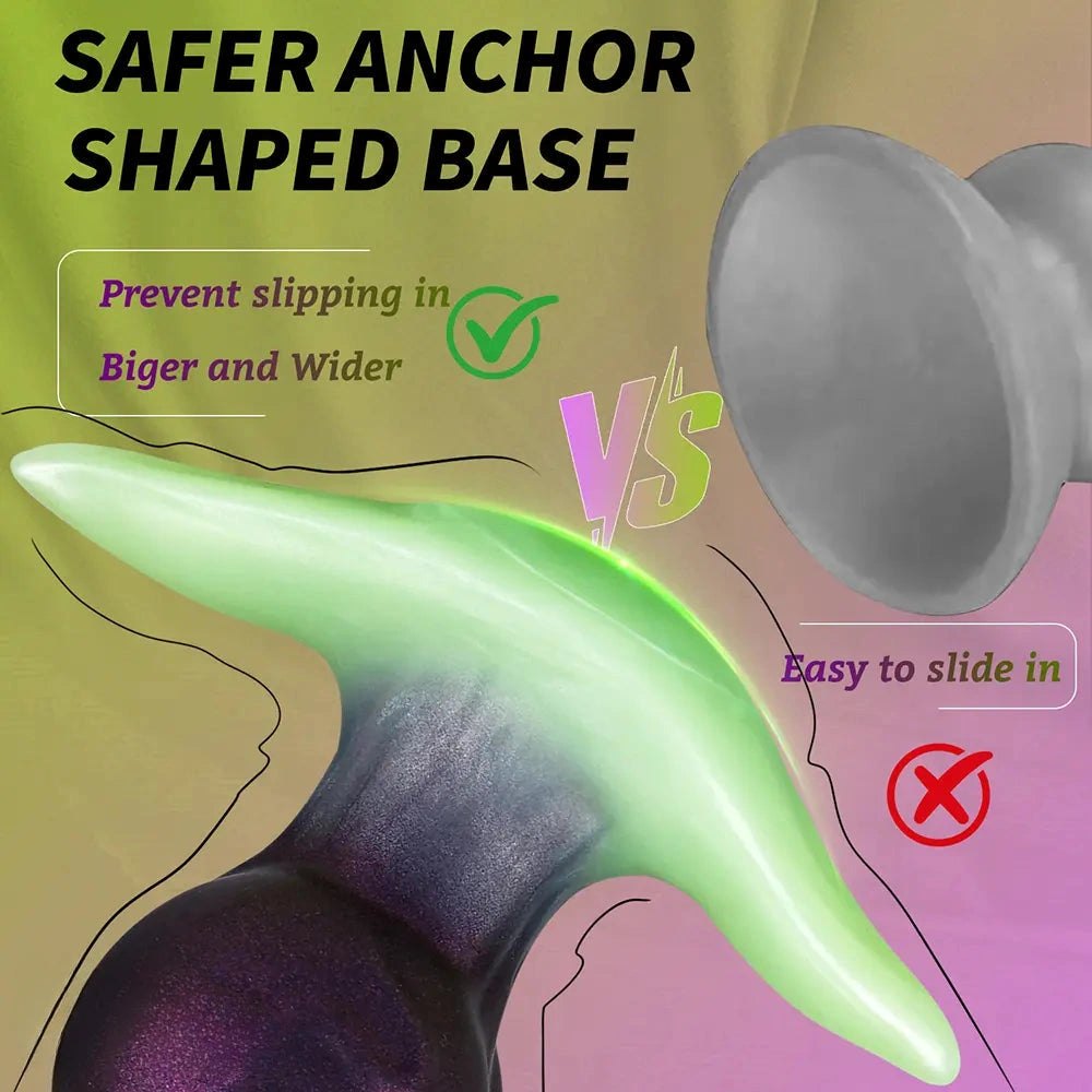 Knotted animal silicone dildo, photo 10