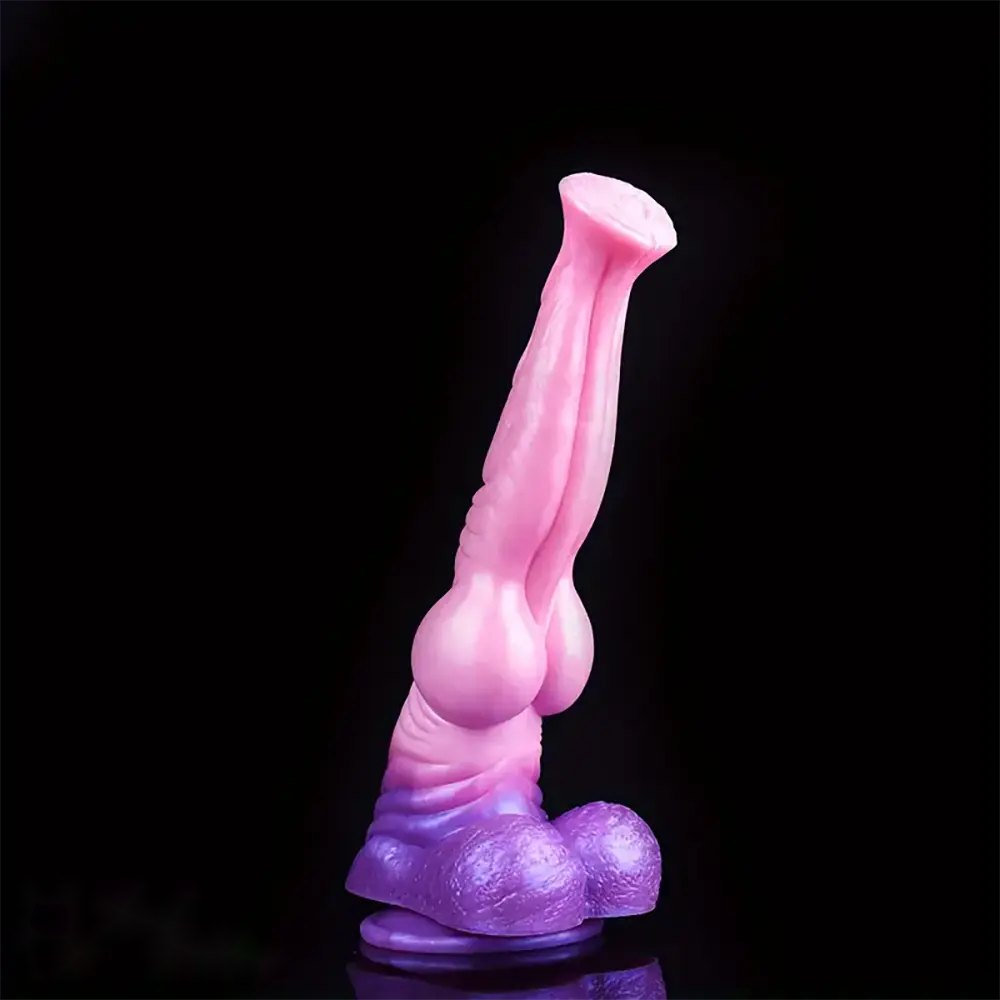 Silicone horse knot dildo, photo 1
