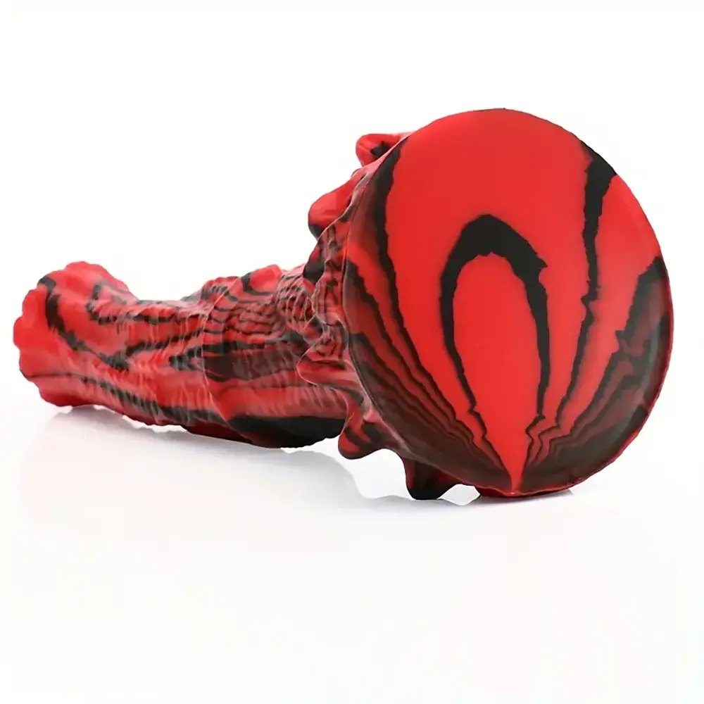 Mixed color horse knot silicone animal dildo, photo 3