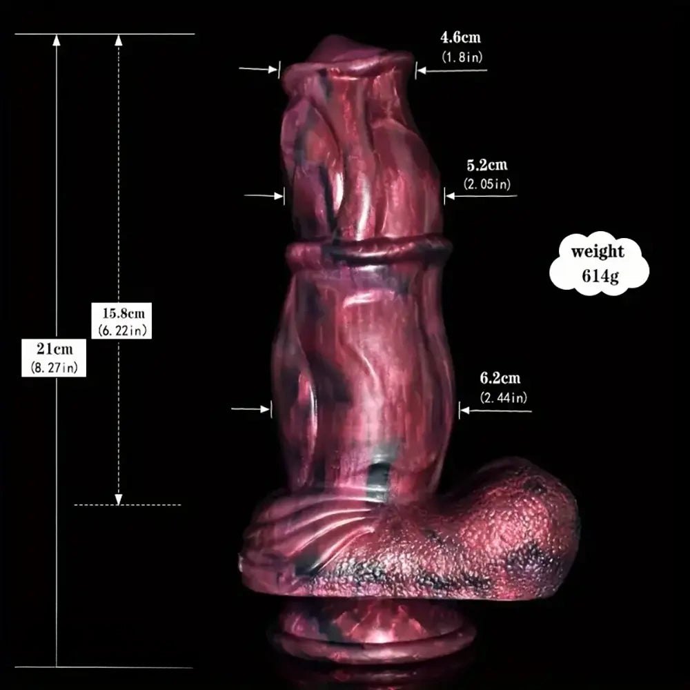 Horse style silicone animal dildo, photo 7