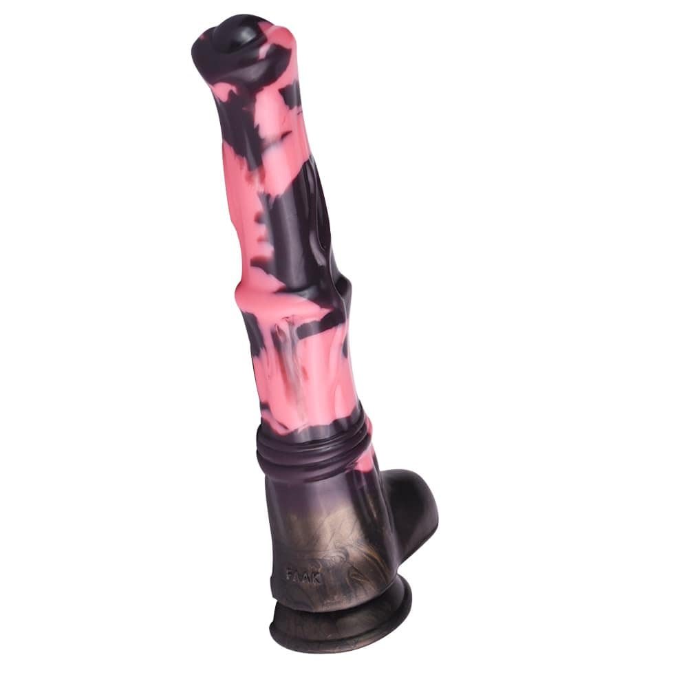 Horse-leg shaped suction cup dildo, photo 4