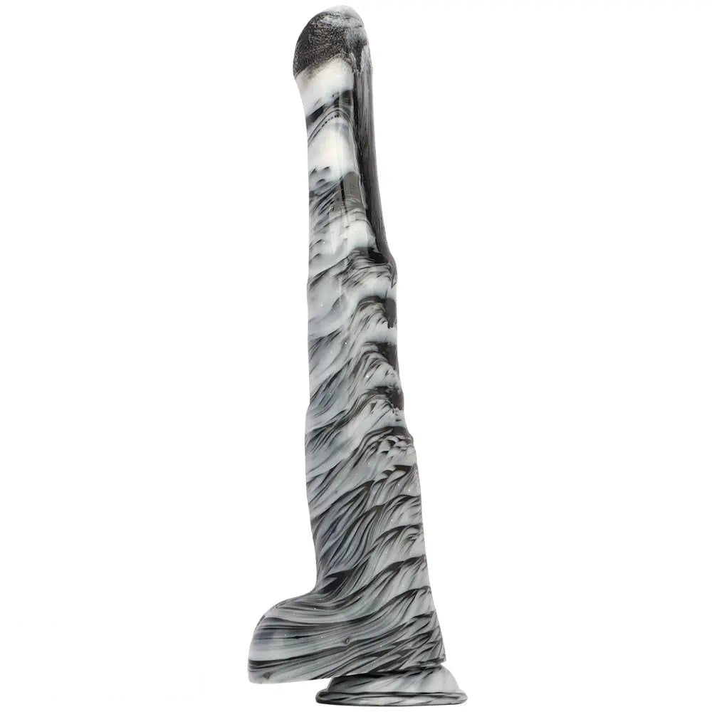 Mixed-color pvc horse dildo, photo 15