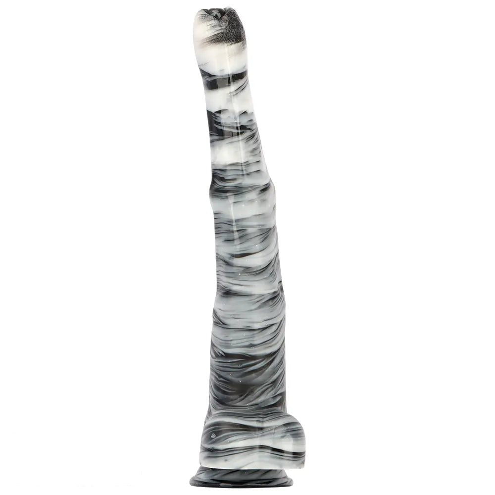 Mixed-color pvc horse dildo, photo 2