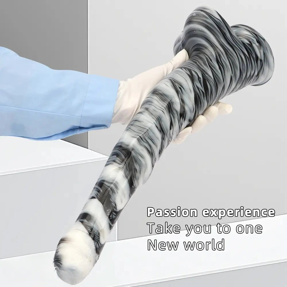 Mixed-color pvc horse dildo, photo 6