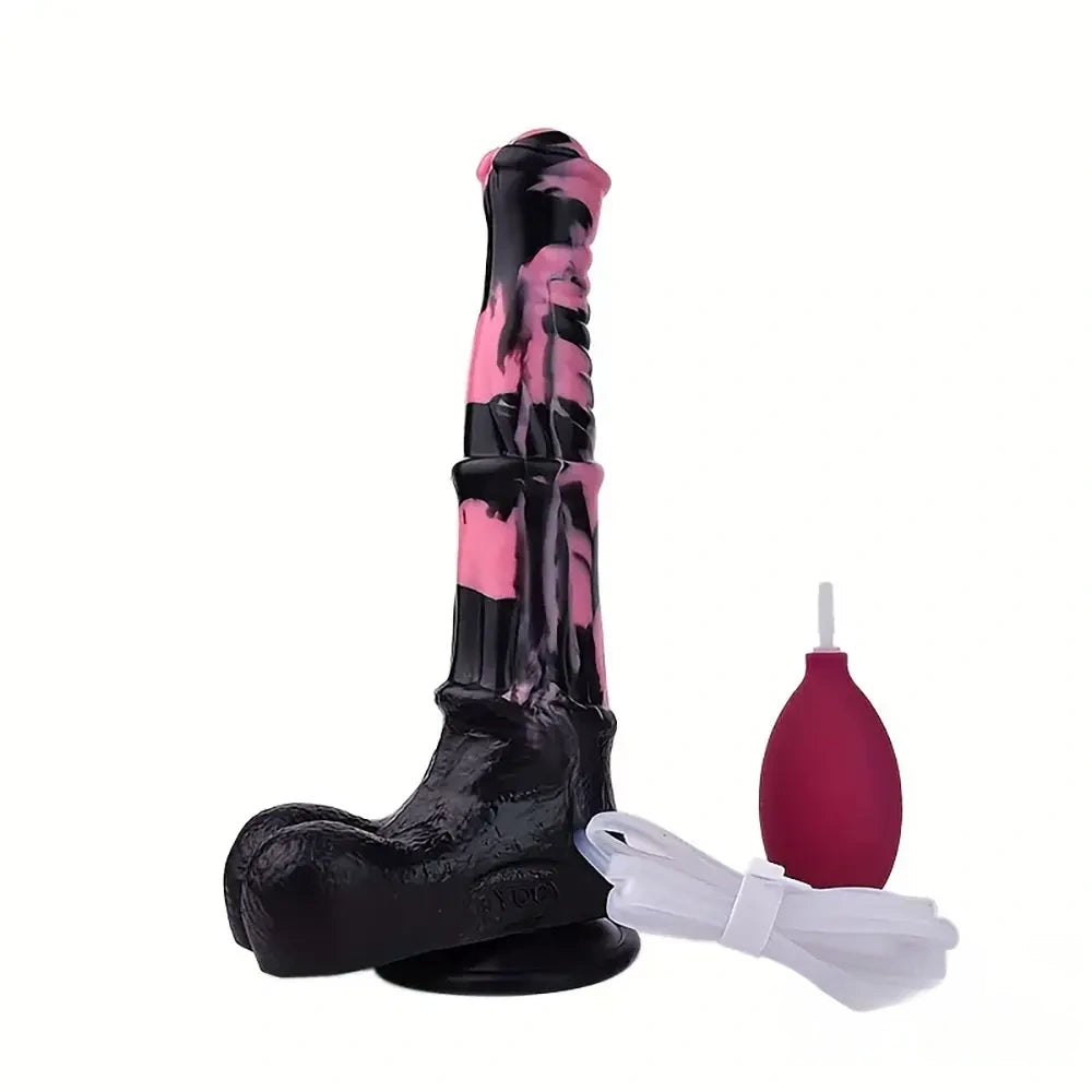 Colorful horse style animal dildo, photo 3